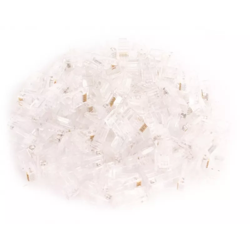 GETFORT Connettore RJ45 Cat.6 UTP 8P8C confezione da 100