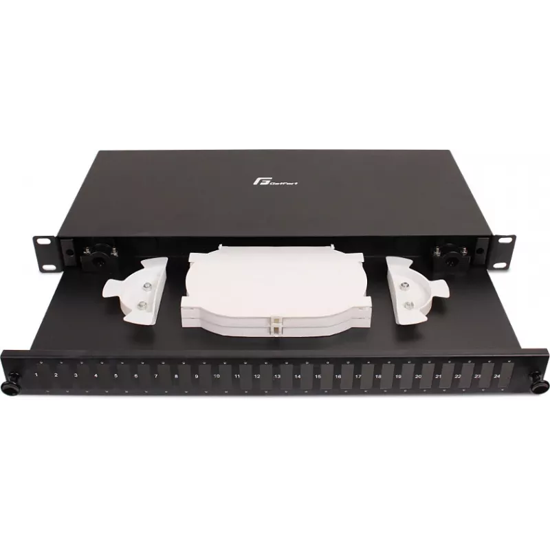 GETFORT GF-FO04-DX patch panel in fibra ottica fisso 1U 19 inch 24xSC duplex