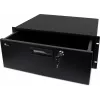 Getfort GF-4U-drawer cassetto rack 4U - cassetto estraibile 19 inch con serratura, nero
