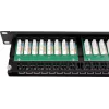 GETFORT PGF-5EUTP48-B9 patch panel UTP Cat.5e 48 porte 2U 19