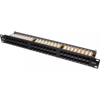 Patch panel UTP Cat.6 48 porte 2U 19
