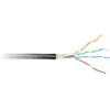 GETFORT Cat.5e U/UTP cavo outdoor resistente ai raggi UV dry core 305m nero