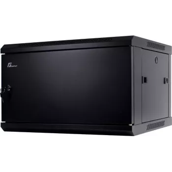 GETFORT armadio rack a parete CALI 6U 600x600 porta in acciaio 19
