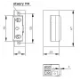 ELEKTRA-PLUS apriporta elettrico R4 con memoria e blocco meccanico simmetrico 24V 7544