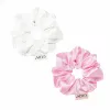 GLOV Elastici per Capelli in Raso Small Pink/Nero Confezione da 2