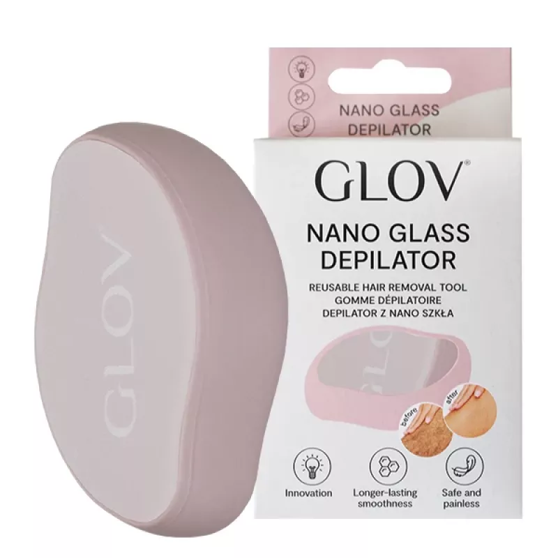 GLOV Depilatore con Nano Vetro Pink