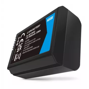 Newell Batteria Ricaricabile di Ricambio per Sony NP-FW50, 1100mAh, 7,4V Li-Ion, Nero
