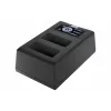 Newell Caricabatterie Dual-Channel FDL-USB-C per Batterie Canon LP-E17