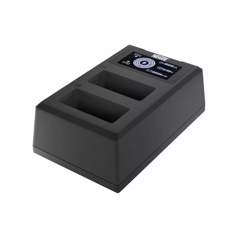 Newell Caricabatterie Dual-Channel FDL-USB-C per Batterie Canon LP-E17