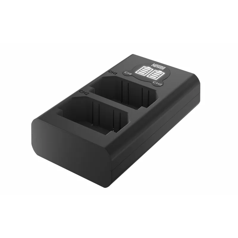 Newell DL-USB-C Set Caricabatterie Dual-Channel con 2 Batterie NP-FZ100 per Sony