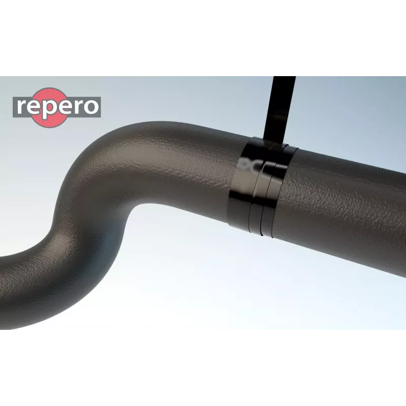Repero 747 Nastro Autoagglomerante in Silicone 25mm x 3m Nero TTE747S1-0025-03