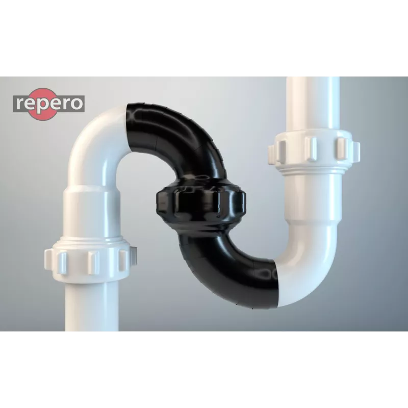 Repero 747 Nastro Autoagglomerante in Silicone 25mm x 3m Nero TTE747S1-0025-03