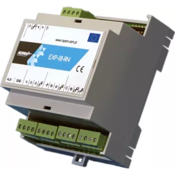ROPAM EXP-I8-RN-D4M modulo di espansione I/O - 8 ingressi, 4 uscite a relè, bus RN