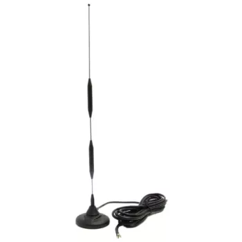 ROPAM AT-GSM-MAG-9dBi antenna GSM, 9 dBi, connettore maschio SMA, base magnetica, cavo 3 m, nero