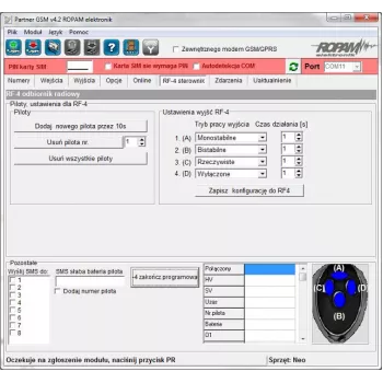 ROPAM RF-4C-2K kit radiocomando con 2 trasmettitori