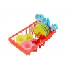 LEAN TOYS lavandino colorato con rubinetto e lavastoviglie con accessori