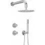 DEANTE Set doccia incasso con soffione - cromo, soffione pioggia 250 mm, miscelatore monocomando