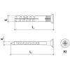 WKRĘT-MET Tassello a montaggio rapido SM-06040 6 x 40 mm 200 pezzi