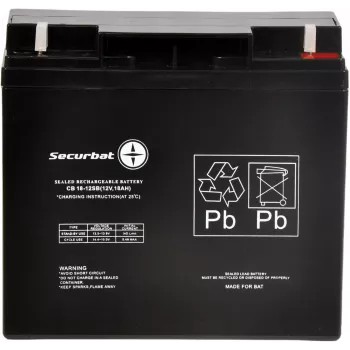 POWERBAT SECURBAT 18-12 Batteria AGM 12V 18Ah