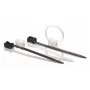 TRYTYT UP-1035UV fermacavo universale a fascetta, resistente ai raggi UV, nero, 100 pz