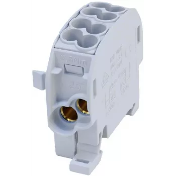 SIMET SCB 25 Al/Cu 80110 SIMBLOCK Blocco di distribuzione derivato, grigio 81501002