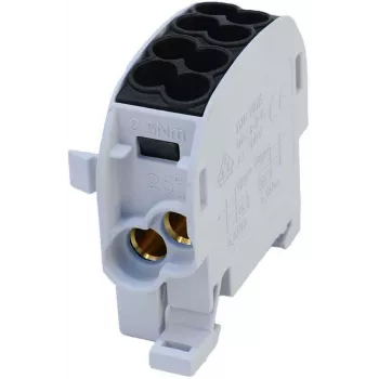 SIMET SCB 25 Al/Cu 80110 SIMBLOCK Blocco di distribuzione derivato, nero 81501007