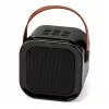 LEAN Set karaoke altoparlante Bluetooth due microfoni luci LED nero