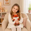 LEAN TOYS volpe di peluche morbida 28 cm