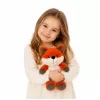 LEAN TOYS volpe di peluche morbida 28 cm