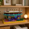 LEAN TOYS Mattoncini nave Titanic su una barriera corallina 3892 pezzi