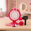LEAN TOYS Set acconciatura con phon, specchio, luci, suoni e accessori