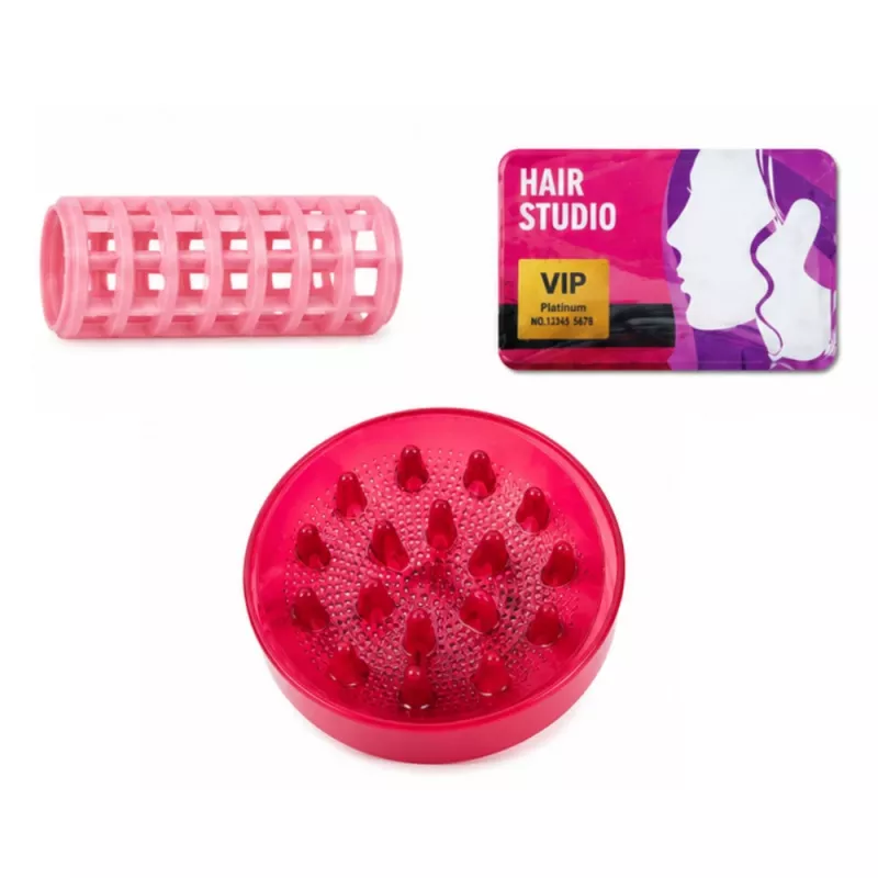 LEAN TOYS Set acconciatura con phon, specchio, luci, suoni e accessori