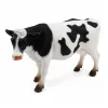 LEAN TOYS Radiocomando RC Trattore con rimorchio e figura di mucca 1:24