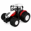 LEAN TOYS Radiocomando RC Trattore con rimorchio e figura di mucca 1:24