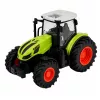 LEAN TOYS Trattore agricolo RC con rimorchio ribaltabile verde 1:24