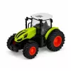 LEAN TOYS Trattore agricolo RC con rimorchio ribaltabile e illuminazione 1:24