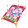 LEAN TOYS Gioco 4-in-1 lancio ad anelli unicorno con anelli e dischi