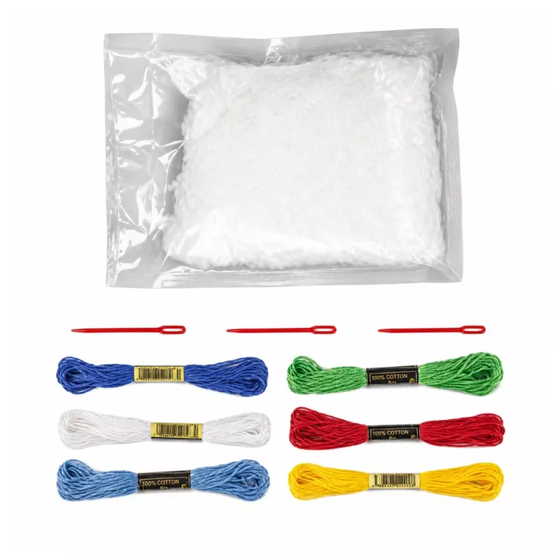 LEAN TOYS Set creativo peluche da cucire feltro fai da te animali marini 6 pz.
