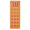 Bestway 43015 Materassino gonfiabile per piscina, arancione, 183x69x15 cm