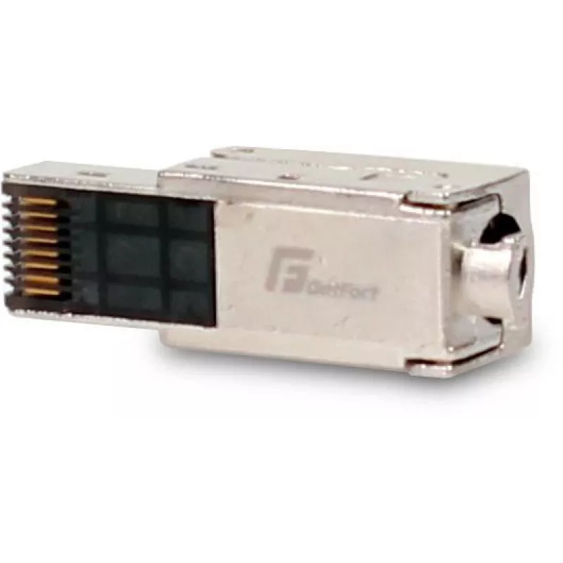 GETFORT Connettore modulare RJ45 Cat.6A FTP senza utensili 8P8C