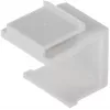 GETFORT Tappi ciechi keystone confezione da 50 bianco