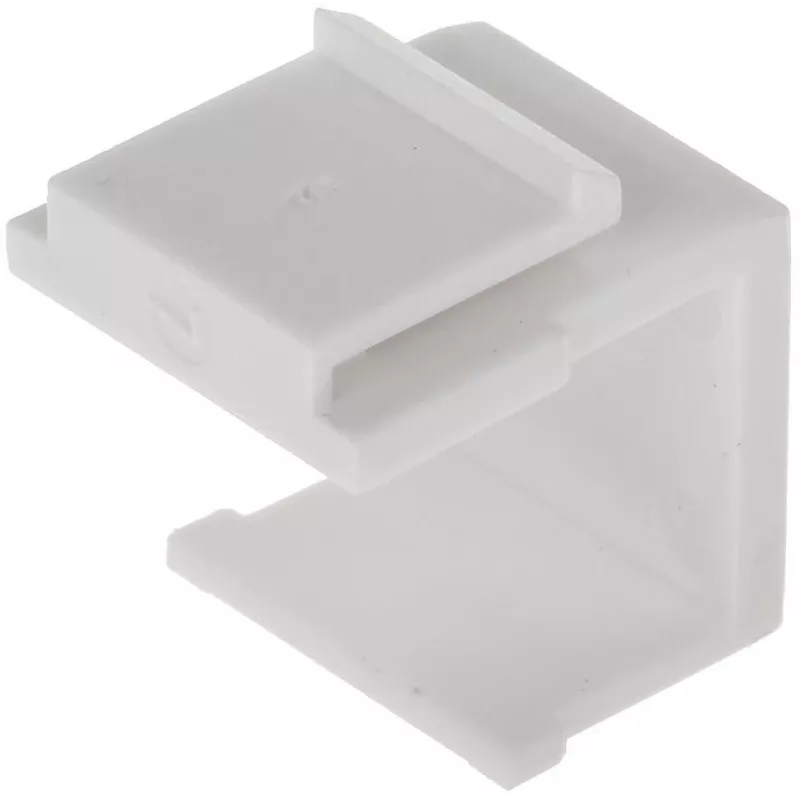 GETFORT Tappi ciechi keystone confezione da 50 bianco