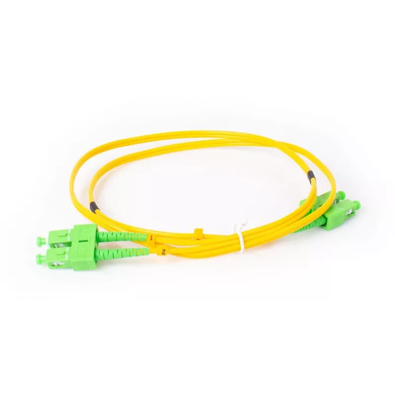 GETFORT GF-SASAD1 Cavo patch in fibra ottica SM SC/APC-SC/APC duplex 1m