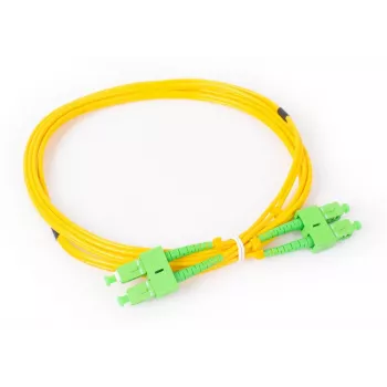 GETFORT GF-SASAD2 Cavo patch in fibra ottica SC/APC su SC/APC duplex monomodale 2m
