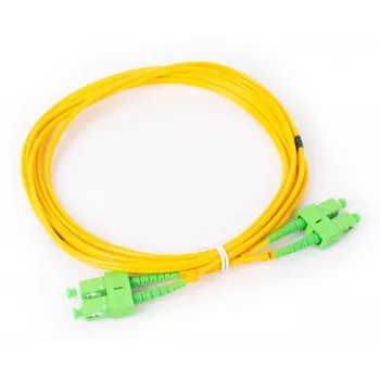 GETFORT GF-SASAD3 Cavo patch in fibra ottica monomodale SC/APC su SC/APC duplex 3m