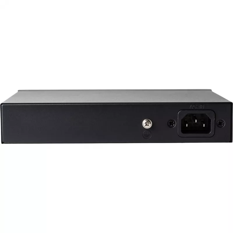 GETFORT GF-106-4PG-65 switch Gigabit PoE 6 porte (4 porte PoE+, 65W, unmanaged, da tavolo, metallo)