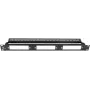 Getfort patch panel modulare 1U 24 porte nero