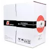 GETFORT cavo di rete Cat.6 U/UTP CCA 305m grigio