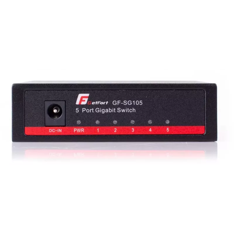 GETFORT SG105 switch Gigabit Ethernet da tavolo 5 porte