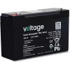 Batteria AGM VOLTAGE 6V 12Ah VE6-12 (durata 6-9 anni)